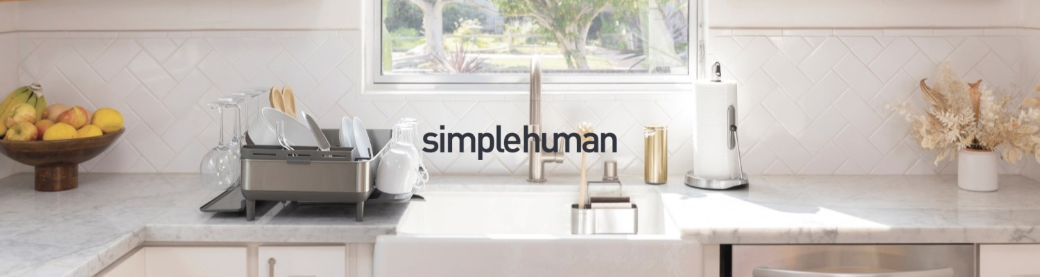 simplehuman kopen, simplehuman prullenbak, simplehuman zeepdispenser