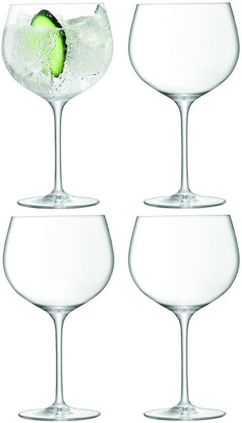 Gin Balloon Glas 680 ml Set van 4 Stuks