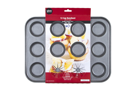 Essentials Non Stick Select Bakvorm voor Broodjes voor 12 Stuks