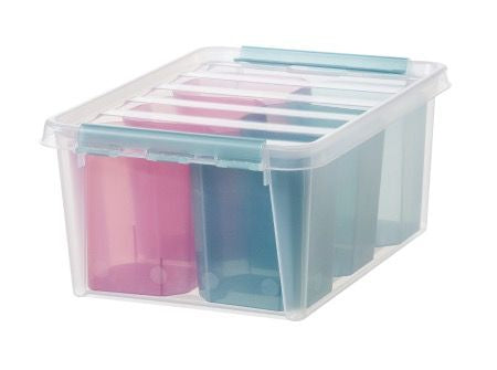 SmartStore Colour 15 Opbergbox met Vakverdeler 14 liter