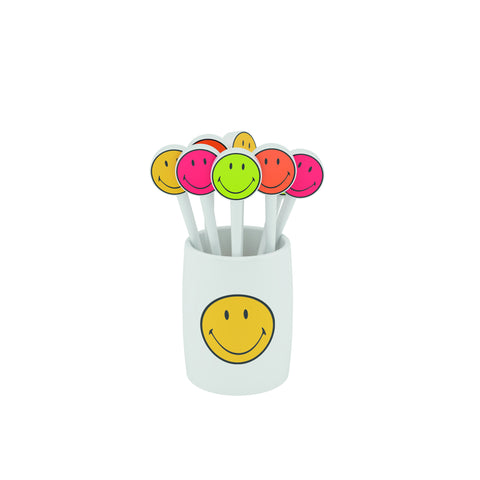 Smiley New Prikkertjes Set van 8 Stuks