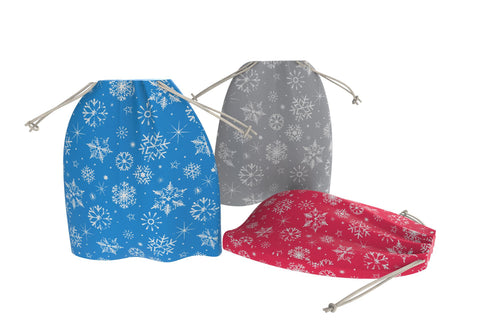Winter Edition Vershoudzak Set van 3 Stuks